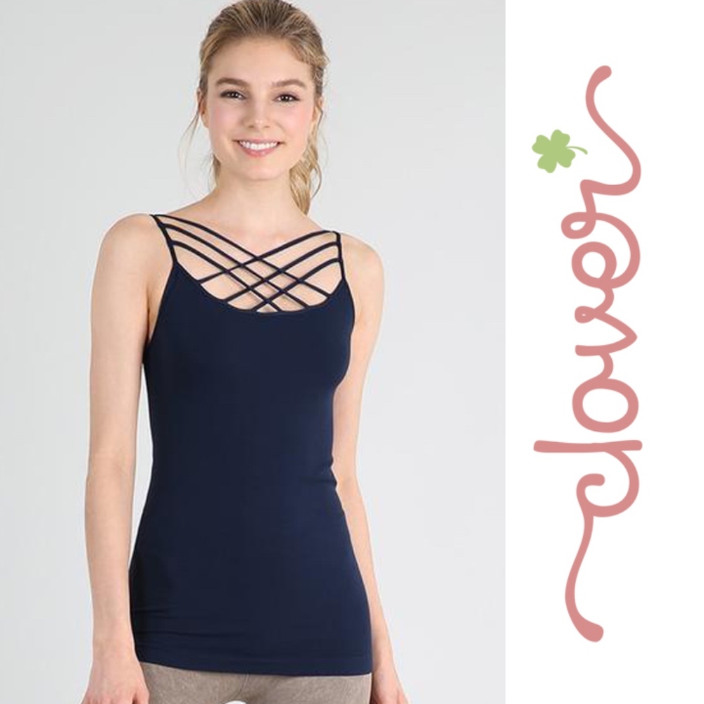 Triple Cross Strap Camisole